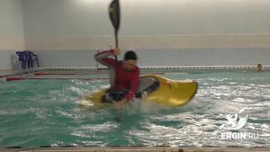 Фристайл-каякинг, обучение: Опора из под воды