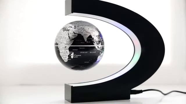Левитирующий глобус с подсветкой! смотреть онлайн