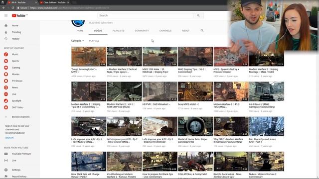 Ali + Clare REACT to their 1st VIDEOS! ? смотреть онлайн