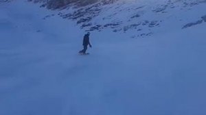 Сайдкантри на леднике Капрун в австрийских Альпах вместе с www.skiboardschool.kz