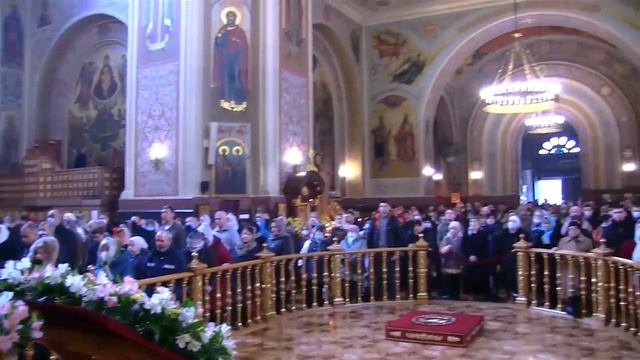 Архиерейский хор Свято-Екатерининского Кафедрального Собора г.Краснодара. Видеозапись Богослужения.