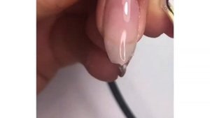 Как исправить клюющий ноготь.Как пилить. Форму балерина из Формы миндаль.