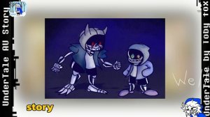 undertale au story เรื่องสั้น canon dustdust sans กับความเศร้าของผู้เเต่ง #315 byme