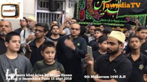 Mirza Hasan Askari-Qasid mera khat lejaa | 4th Muharram 1440 @ Imambara Pune 2018 (a)