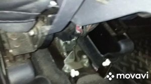 Замена центрального троса ручника Opel Meriva a, или как быть когда нет нужных запчастей...
