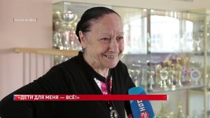 80 лет учителю физкультуры, преподающему в школе №77