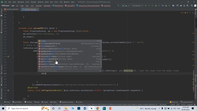 Android PDF Reader using Firebase in ONE VIDEO || Upload and Retrieve PDF file from Firebase || смотреть онлайн