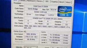 Intel i5-2500K + Asrock p67 extreme4 gen3 + 2×2Gb ddr3