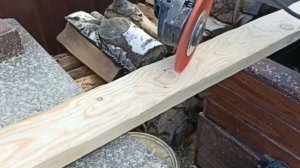старение древесины подручными инструментами
