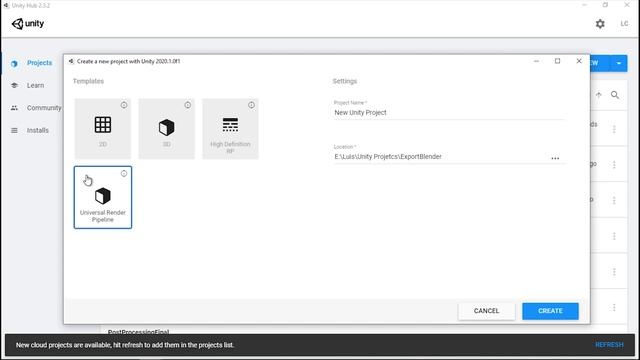 Como exportar de Blender a Unity смотреть онлайн