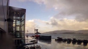 GoPro Time-lapse 2nd of February 2013 - View from work, Breivika, Ålesund, Norway, Maritime Partner