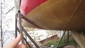 Шверт и ложементы на яхте