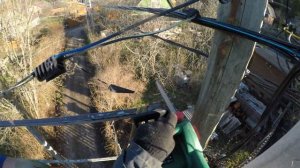 Строительство воздушной линии