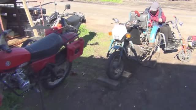 Обо всем понемножку, ремонты, покатушки, лыжи, озеро. смотреть онлайн