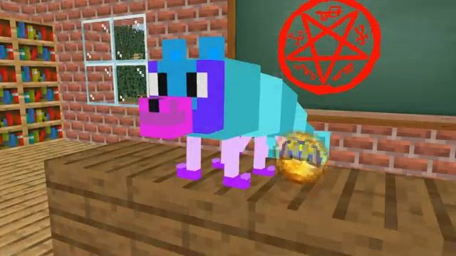 Monster School : BIG BRAIN RUN CHALLENGE - Minecraft Animation смотреть онлайн