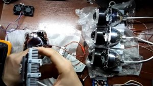 Делаем светодиодные линзы BI LED для Мицубиши Галант своими руками 11 Финал готовы к установке,что