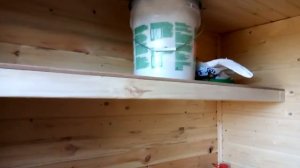 Бытовка с печью