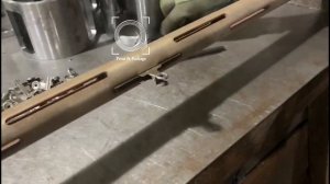 Разборка и сборка пневматического вала перемоточной машины FJ