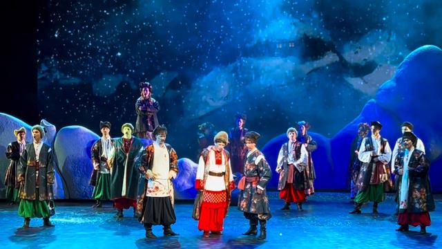 Ночь перед Рождеством #русскаяпесня #театр