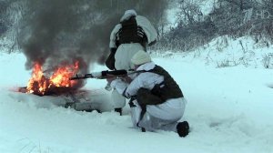 В Мурманской области прошла тренировка военных разведчиков