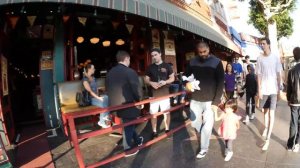 ПРОГУЛКА ПО ЛОС-АНДЖЕЛЕСУ / АЛЛЕЯ ЗВЕЗД ГОЛЛИВУД / HOLLYWOOD WALK OF FAME / ALLEY OF STARS TIMELAPS