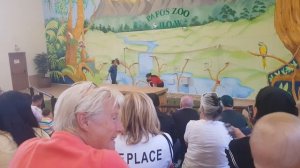 Paphos zoo Parrots show