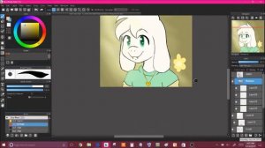 Asriel Icon | Undertale Speedpaint