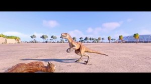 Tiger Atrociraptor All Perfect Animations & Interactions ? Jurassic World Evolution 2 Dominion Malt