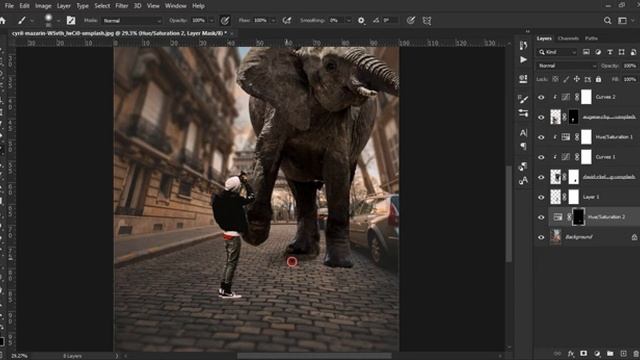 Elephant model #photoshop #manipulation #tutorial | Surreal Photoshop - Tutorial Manipulation смотреть онлайн