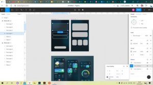 Figma (фигма) урок 2. Создание дизайна мобильного приложения. Градиенты, сетки, заливки.