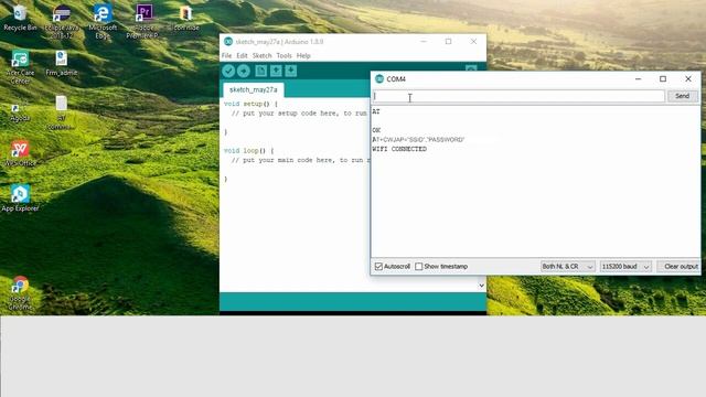 Connect ESP8266 to ThingSpeak | Using AT Commands | IoT Basics смотреть онлайн