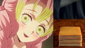 Mitsuri Kanroji Cheese Slap Meme