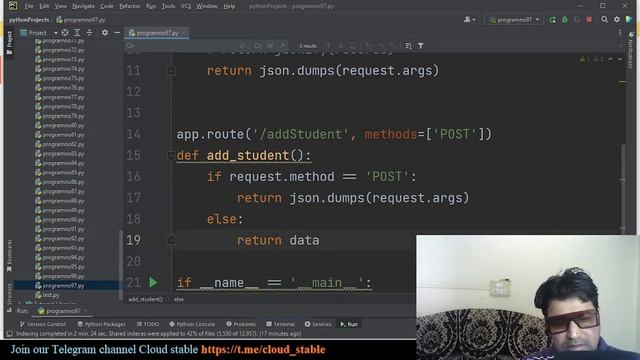 build api in python,