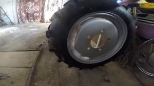 Внедорожные шины на мотоцикл Урал Турист / Off-road tires on a motorcycle Ural Tourist