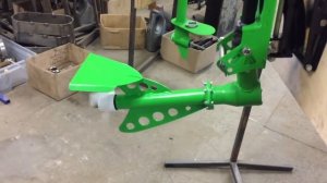 Новый мотор болотоход, первый запуск