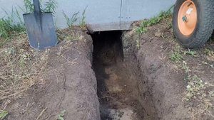 Выгребная яма из бетонных колец