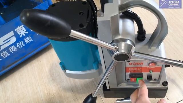 Магнитная дрель BODA JD1-30E, 1600 Вт, 14000 N, 300 об, 28 кг . Обзор смотреть онлайн