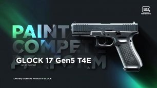 Пейнтбольный маркер Glock 17 Gen5 T4E