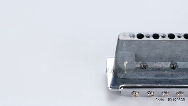360° View: Musiclily Pro 52.5mm 2-Point Style Short Block Tremolo Bridge смотреть онлайн