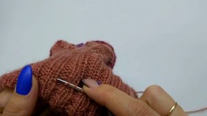 Как связать подклад к шапке МК вязаный подклад к шапке Вяжем подклад в шапке МК для начинающих