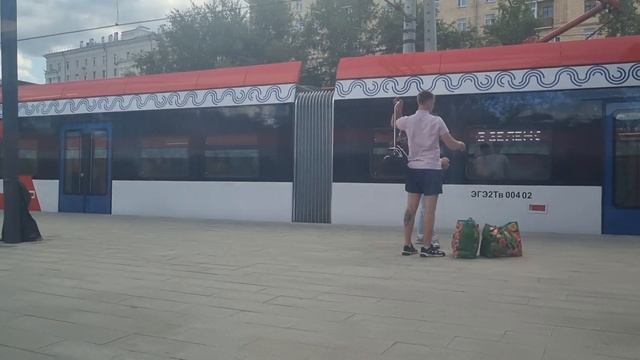 МЦД-3, Зеленоград - Ипподром на ЭГЭ2Тв-002 "Иволга-3.0". 25 августа 2023г.