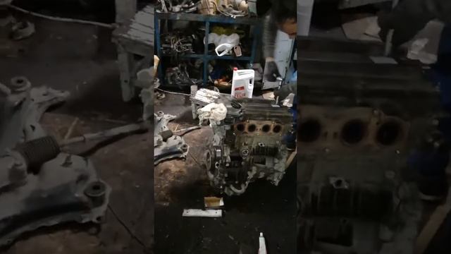 Замена двигателя на Тойоте Превия/Эстима/Тараго 2007 смотреть онлайн