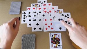 АСМР (ASMR) Карты. Пасьянс Пирамида.