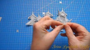 СНЕЖИНКИ 3D из ФОМА МК?Снежинки из фоамирана легко и просто