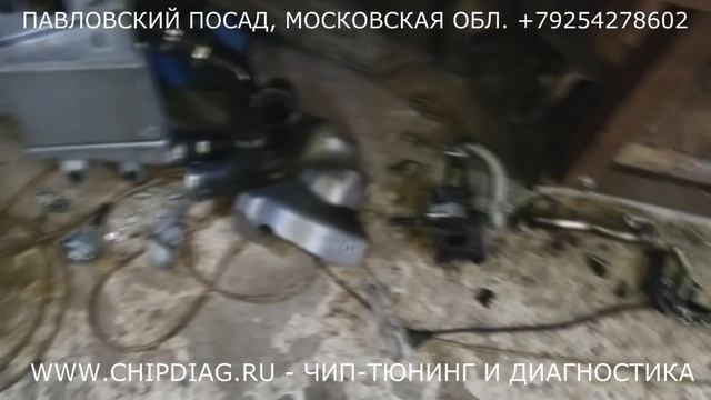 Удаление ЕГР (EGR) Nissan Patrol 2009 3.0D ZD30 смотреть онлайн