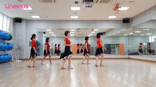 A Darker Shade of Red Line Dance (Dance & Walk Through) [LineInUs] смотреть онлайн