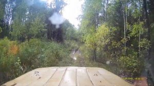 В Михайловку через Кедровый. Видео с регистратора.