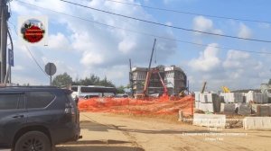 Станция метро Пыхтино готовится к открытию.Видео от 19.08.23.
