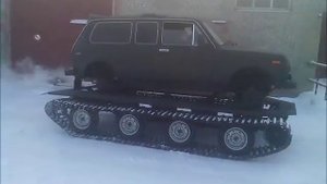 нива на гусеницах