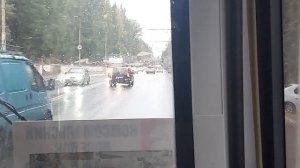 Поездка на автобусе Нефаз 5299-30.01 Метан по маршруту 6 Саратов